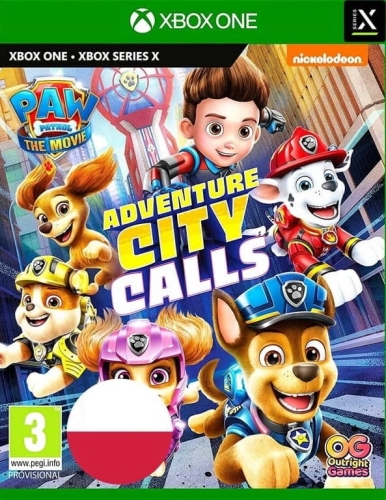 Gra Xbox One Psi Patrol Miasto Przygód Wzywa PL Series X 