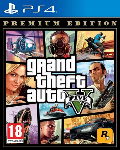Gra PS4 Grand Theft Auto V PL Premium Edition GTA 5 + Mapa