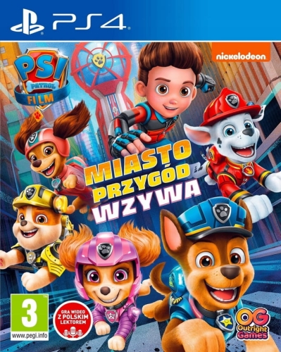 Gra PS4 Psi Patrol Miasto Przygód Wzywa PL 