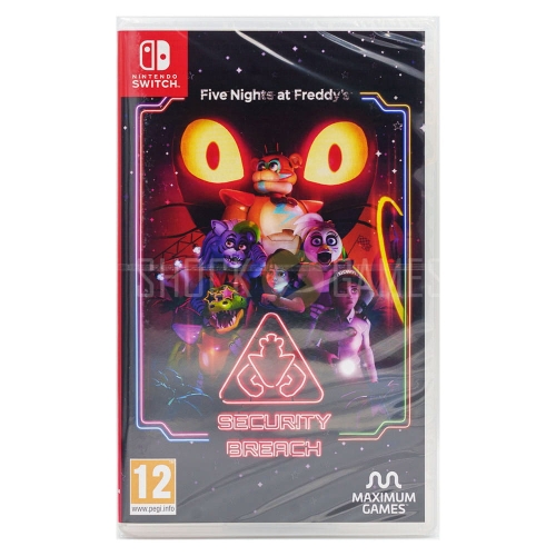 Gra Nintendo Switch Five Nights at Freddy's Security Breach + Naklejki