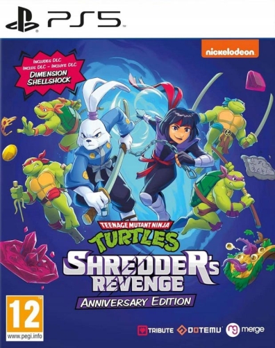 Gra PS5 Teenage Mutant Ninja Turtles Shredders Revenge Anniversary Edition TMNT Shredder's