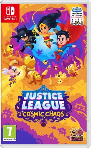 Gra Nintendo Switch DC Justice League Cosmic Chaos PL + brelok