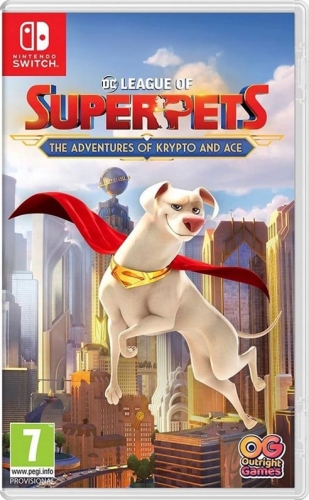 Gra Nintendo Switch DC League of Super-Pets The Adventures of Krypto and Ace Liga SuperPets Przygody i Asa PL