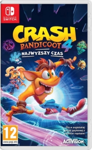 Gra Nintendo Switch Crash Bandicoot 4 Najwyższy Czas PL It's About Time