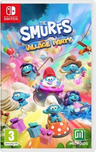 Gra Nintendo Switch Smerfy Village Party PL The Smurfs Impreza w Wiosce Smerfów