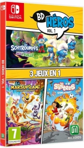 Gry Nintendo Switch Smerfy Misja Złoliść PL Marsupilami The Secret of Sarcophagus Sisters
