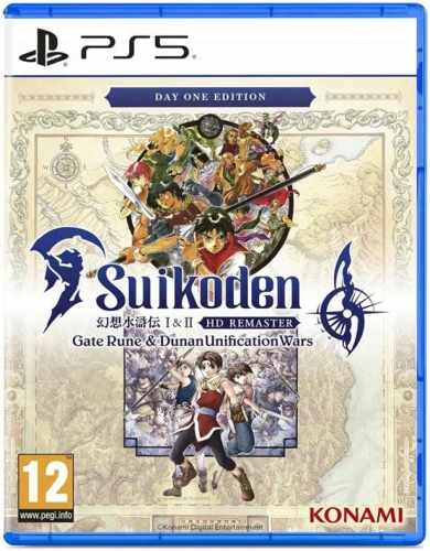 Gra PS5 Suikoden I&II HD Remaster Gate Rune and Dunan Unification Wars Day One Edition