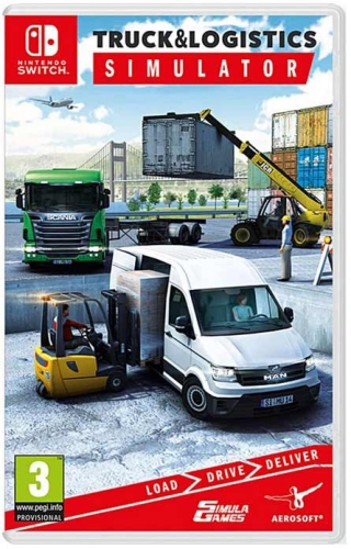 Gra Nintendo Switch Truck and Logistics Simulator PL Symulator firmy logistycznej