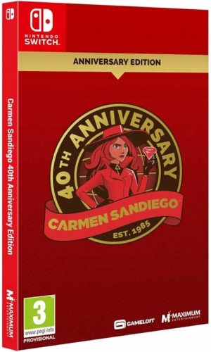 Gra Nintendo Switch Carmen Sandiego 40th Anniversary Edition