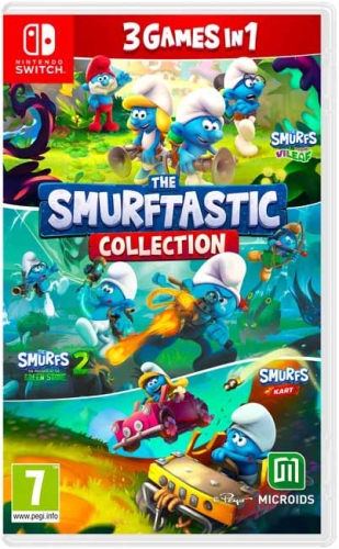 Gra Nintendo Switch Smerfastyczna Kolekcja PL The Smurftastic Collection Smerfy