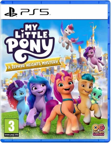 Gra PS5 My Little Pony PL Zagadka Zefirowych Wzgórz Kucyki A Zephyr Heights Mystery