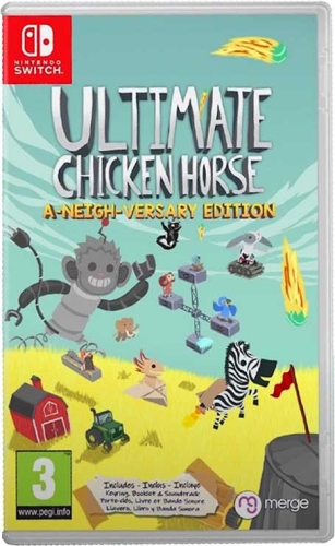 Gra Nintendo Switch Ultimate Chicken Horse A-Neigh-Versary Edition PL + Brelok