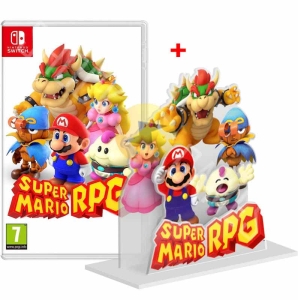 Gra Nintendo Switch Super Mario RPG + Akrylowa Figurka