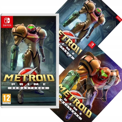 Gra Nintendo Switch Metroid Prime Remastered + Plakat