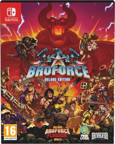 Gra Nintendo Switch Broforce Deluxe Edition