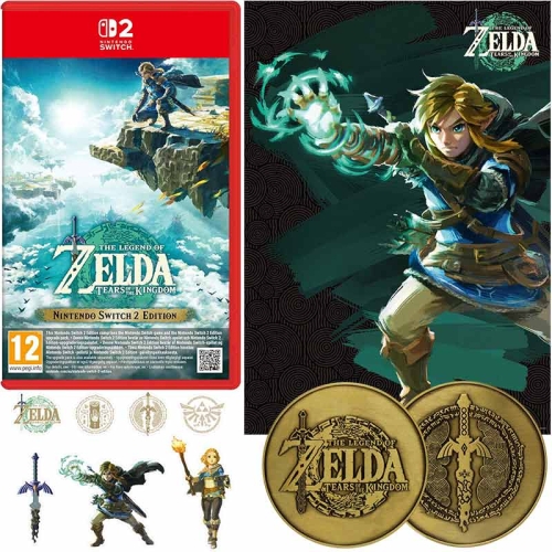 Gra Nintendo Switch 2 The Legend of Zelda Tears of the Kingdom + dodatki