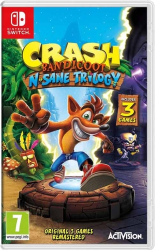Gra Nintendo Switch Crash Bandicoot N. Sane Trilogy trylogia