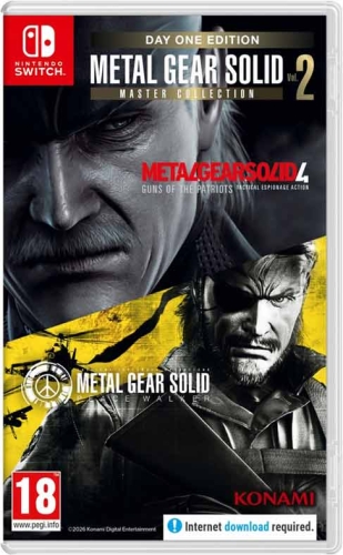 Gra Nintendo Switch Metal Gear Solid Master Collection Vol. 2 Day One Edition