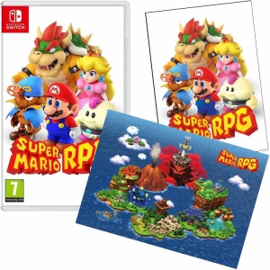 Gra Nintendo Switch Super Mario RPG + Plakat