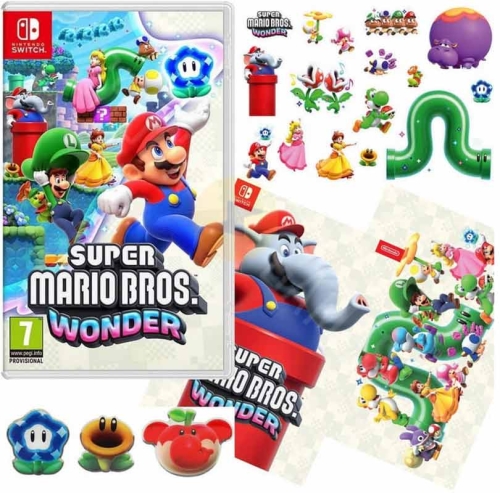 Gra Nintendo Switch Super Mario Bros. Wonder + dodatki