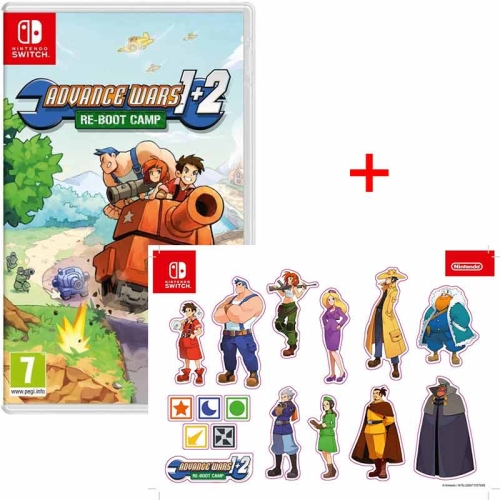 Gra Nintendo Switch Advance Wars 1+2 Re-Boot Camp + Naklejki