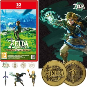 Gra Nintendo Switch 2 The Legend of Zelda Breath of the Wild + dodatki