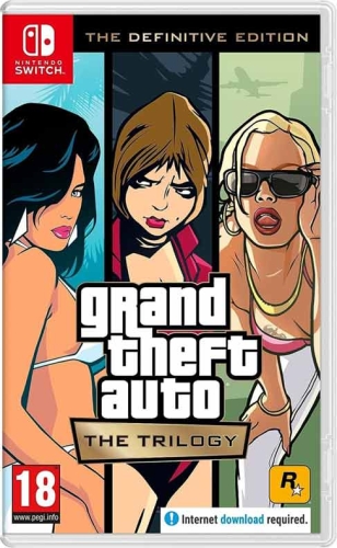 Gra Nintendo Switch Grand Theft Auto The Trilogy PL The Definitive Edition GTA