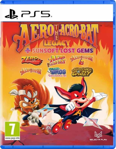 Gra PS5 Aero The Acro-Bat Legacy + Sunsoft Lost Gems