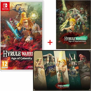 Gra Nintendo Switch Hyrule Warriors Age of Calamity + Plakat