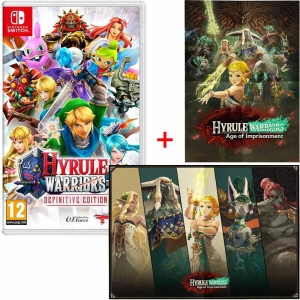 Gra Nintendo Switch Hyrule Warriors Definitive Edition + Plakat