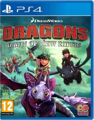 Gra PS4 DreamWorks Dragons Dawn of New Riders