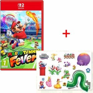 Gra Nintendo Switch 2 Mario Tennis Fever + Naklejki